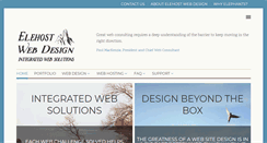 Desktop Screenshot of elehost.com